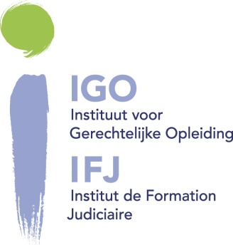 Instituut voor Gerechtelijke Opleiding – Institut de Formation Judiciaire (Judicial Training Institute)